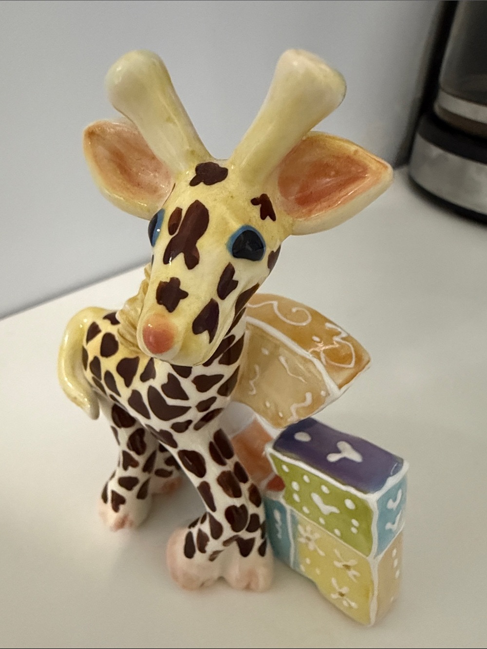 Koko Originals "G" Giraffe Alphabet Nursery Figurine vintage 2002